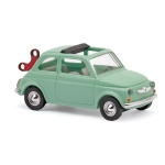 Busch 48736 - H0 - Fiat 500 mit Aufziehschlüssel